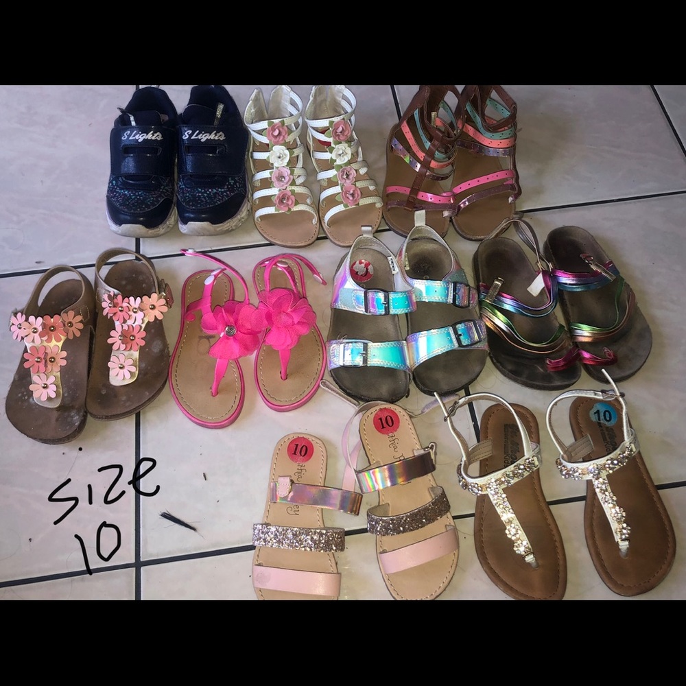 Toddler girl shoes - size 10